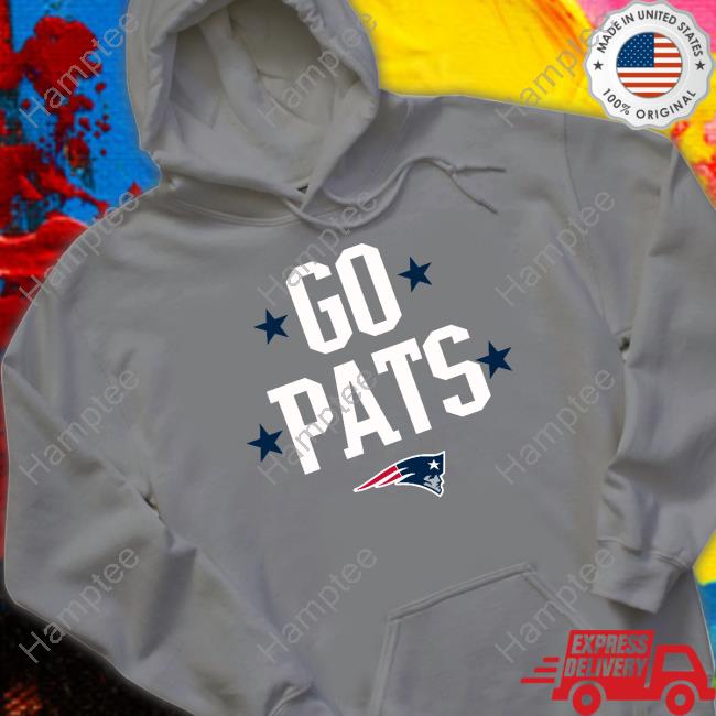 Devin McCourty Wearing New England Patriots Go Pats Long Sleeve Tee Shirt