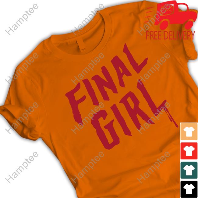 Watcher Ryan Bergara Wearing Final Girl Shirt