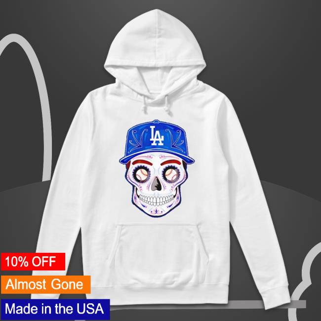 Los Angeles Dodgers Sugar Skull Long Sleeve Shirt