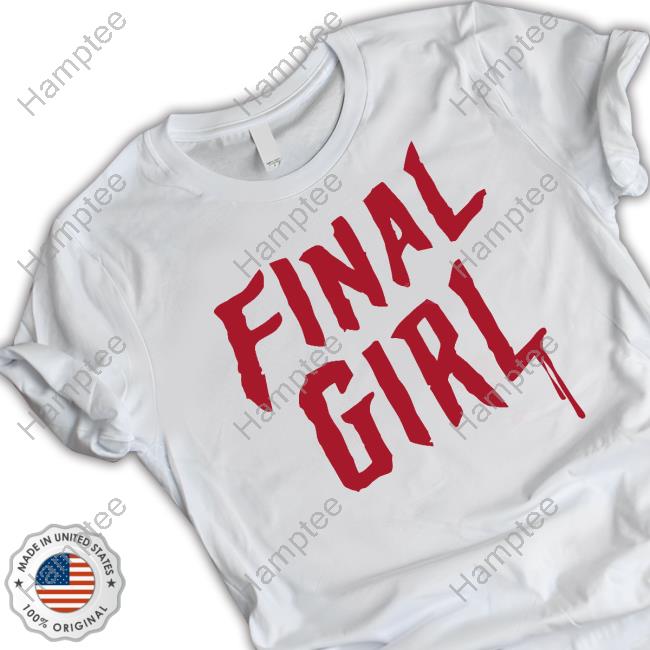 Ryan Bergara Wearing Final Girl Tee Shirt