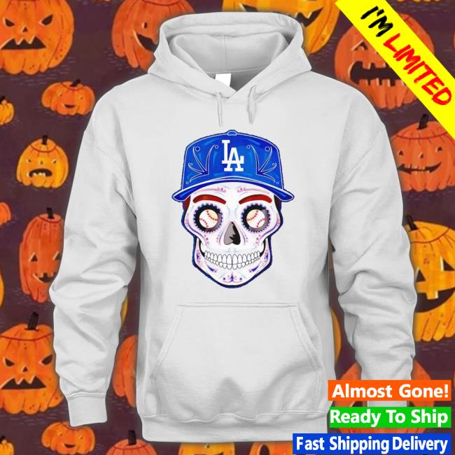 Los Angeles Dodgers Sugar Skull T-shirt