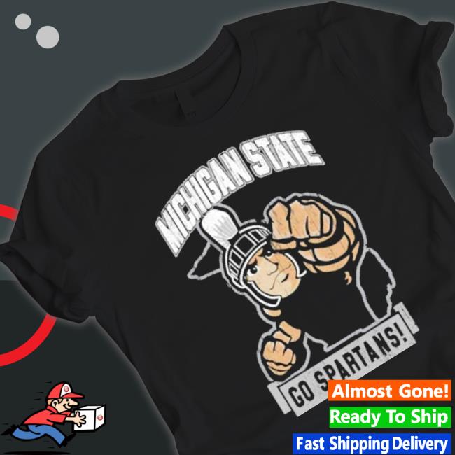 Michigan State Spartans Champion Go Spartans Strong Mascot Team Sweatshirts