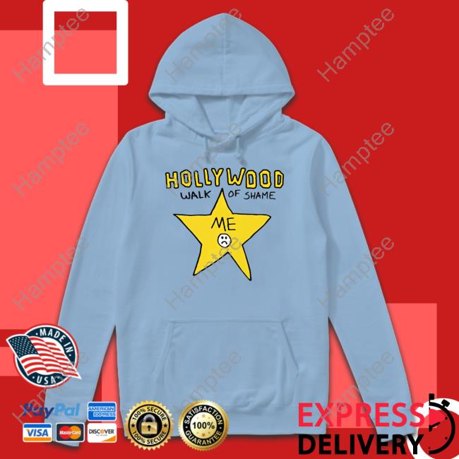 Thegoodshirts Merch Hollywood Walk Of Shame T Shirt