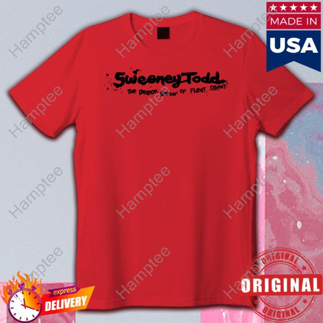 Sweeney Todd The Demon Barber Of Fleet Street New Shirt