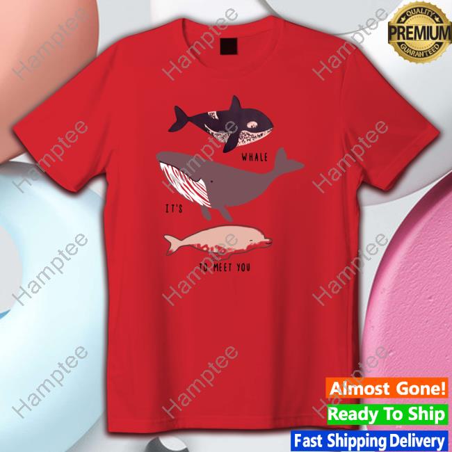Engrish Whale It's To Meet You Long Sleeve Shirt
