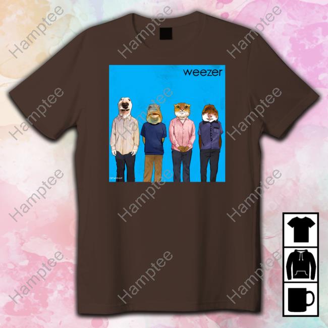 Catwheezie Weezer Fanart Shirt