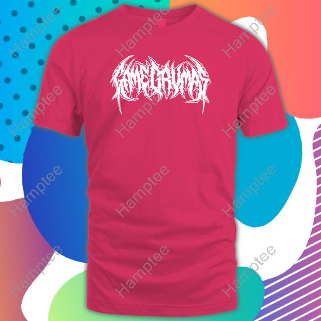 Gamegrumps Merch Game Grumps Black Metal Shirt Crewneck Sweatshirt