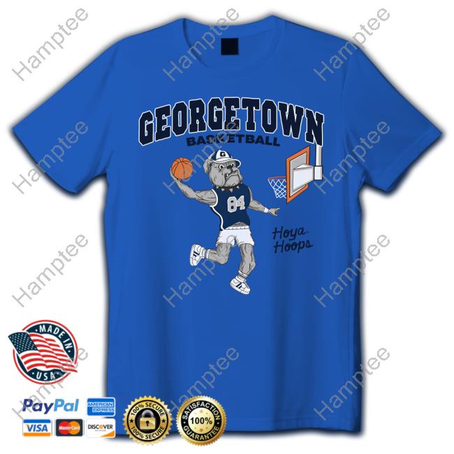 Homefield Apparel Dunking Bulldog Georgetown Basketball Shirt