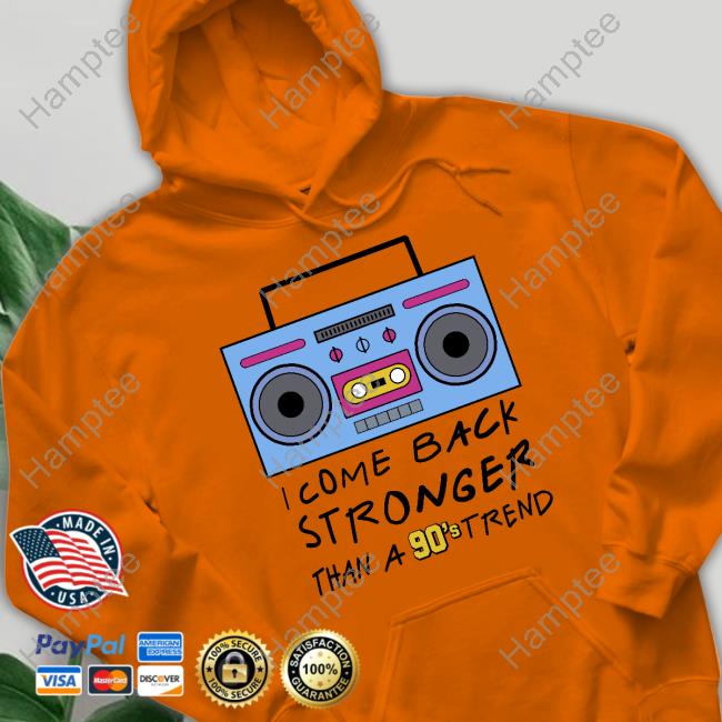 Flavor Flav Wearing I Come Back Stronger Than A 90S Trend Long Sleeve Shirt Iheartradio