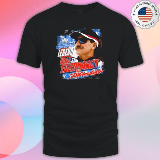 Dale Earnhardt Checkered Flag The Intimidator Legend Crewneck Sweatshirt