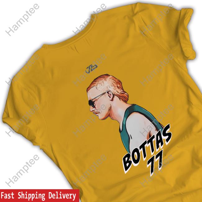 Valtteri Bottas Wearing Jb The Mullet Bottas 77 Tee Shirt