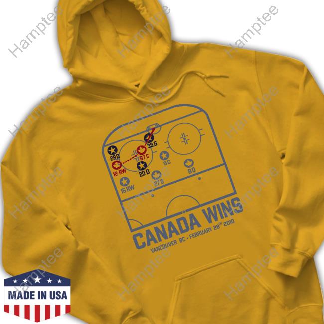 Roots Canada Wins Vancouver Bc February 28Th 2010 Hockey Shirts