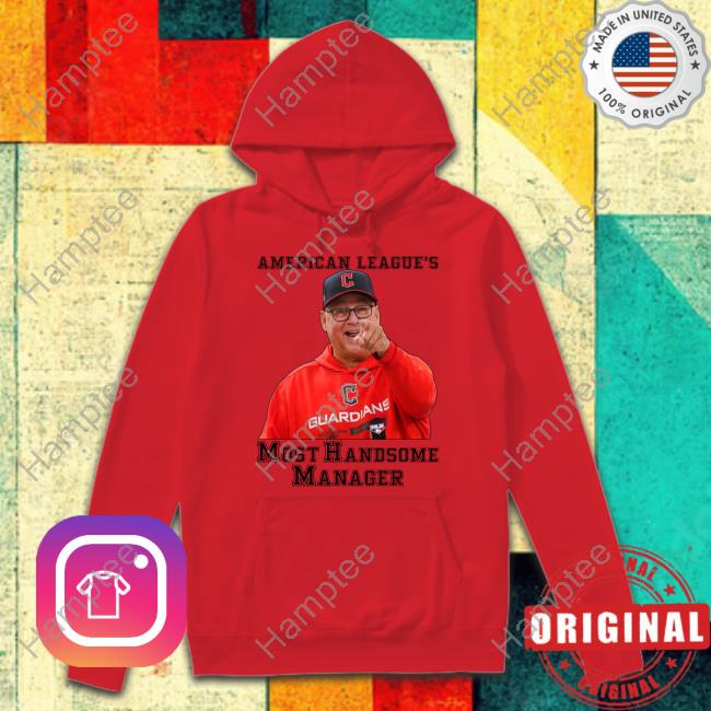American League’s Most Handsome Manager Hoodied Sweatshirt Mandy Bell