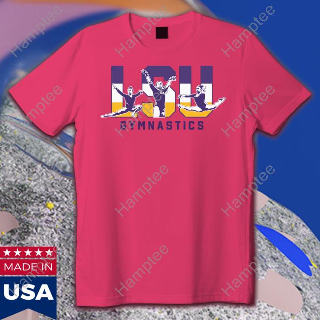 Chandler Gilmore Lsu Gymnastics Long Sleeve Tee Shirt