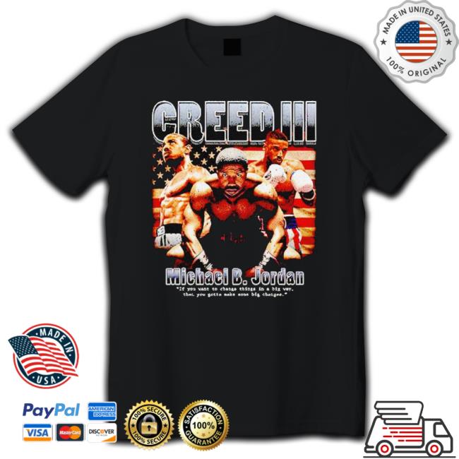 Creed 3 Michael B Jordan shirt
