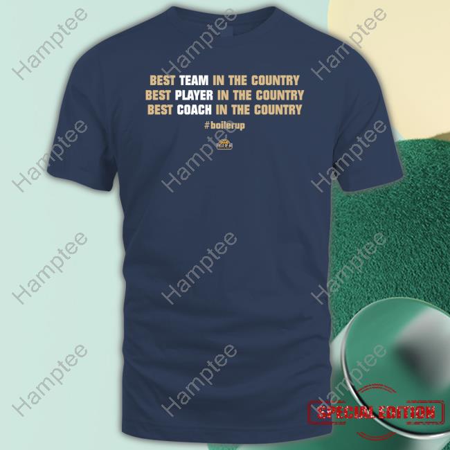 Best Team In The Country Best Player In The Country Best Coach In The Country Tee Fieldof68 Shop