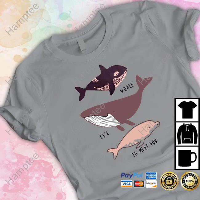 Engrish Whale It's To Meet You Hooded Sweatshirt