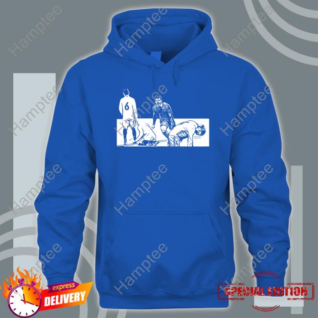 Alex Goldberg Wearing The Madrid Dagger Sweatshirt