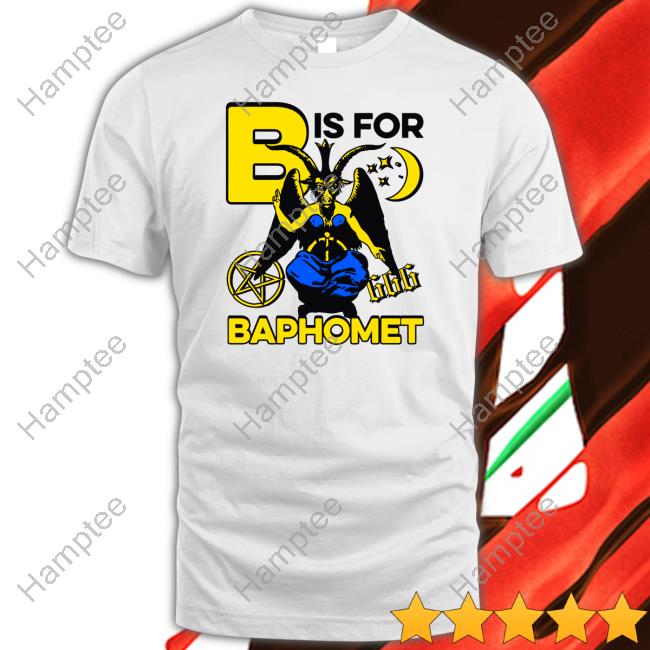 Goodshirts Store B Is For Baphomet Tee Shirt Goodshirts Store B Is For Baphomet Tee Shirt