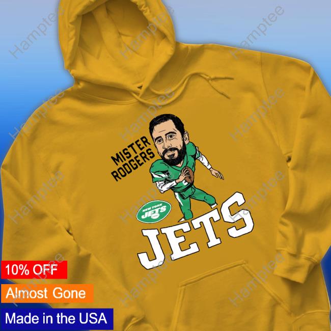 Aaron Rodgers New York jets homage caricature Mister Rodgers t-shirt,  hoodie, sweater, long sleeve and tank top