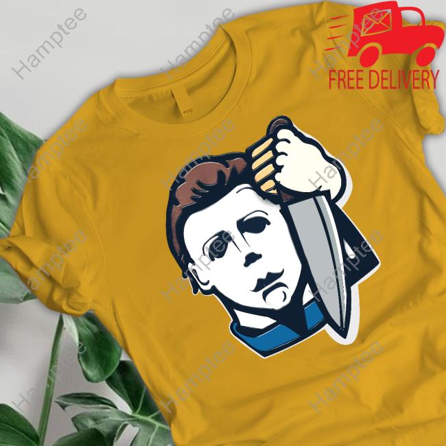 J. Gentleman Wearing Horror Movie Murder Badge Brooch Pin Tank Top J. Gentleman Wearing Horror Movie Murder Badge Brooch Pin Tank Top