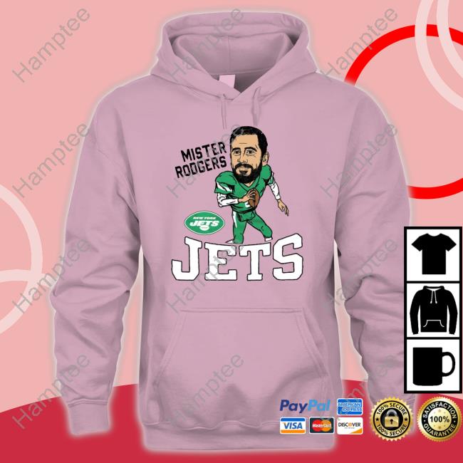 Aaron Rodgers New York Jets Homage Caricature T-shirt