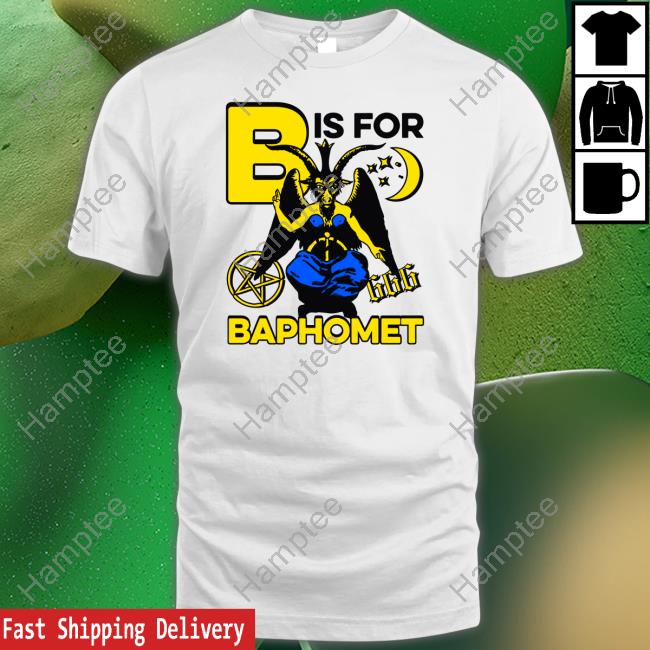 Goodshirts Store B Is For Baphomet Tee Shirt Goodshirts Store B Is For Baphomet Tee Shirt