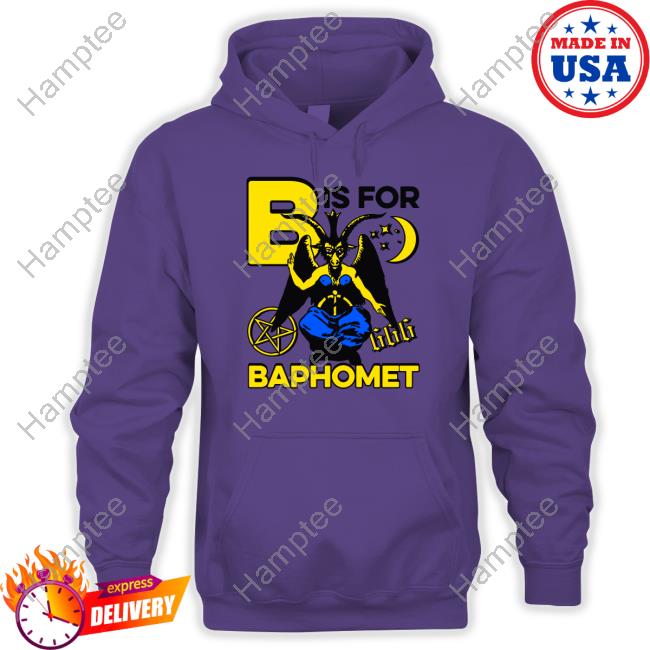 Goodshirts Store B Is For Baphomet Tee Shirt Goodshirts Store B Is For Baphomet Tee Shirt
