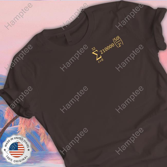 Bitcoin Supply Formula Shirt Bitcoin Supply Formula Shirt