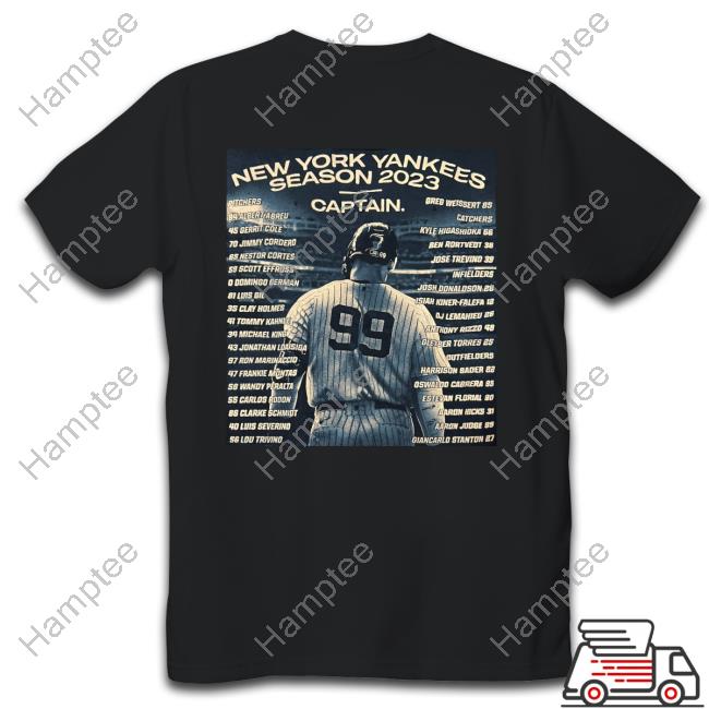 Opening Day New York Yankees Season 2023 Captain Tee