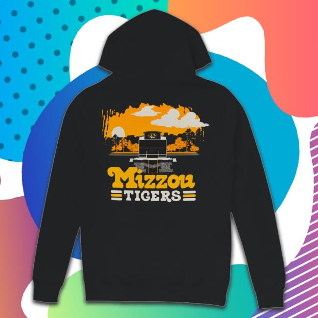 Mizzou Tigers Comfort Colors Rock M Football Stadium Shirt Mizzou Tigers Comfort Colors Rock M Football Stadium Shirt