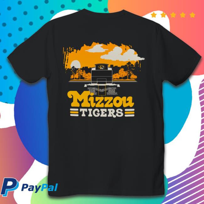 Mizzou Tigers Comfort Colors Rock M Football Stadium Shirt Mizzou Tigers Comfort Colors Rock M Football Stadium Shirt