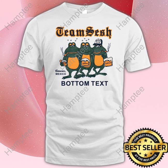 Team Sesh Merch Drunktoads Souvenir Ringer T Shirt Team Sesh Merch Drunktoads Souvenir Ringer T Shirt