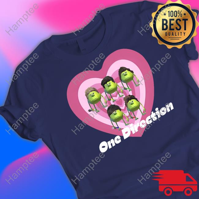 One Direction Mike Wazowski Tee Shirt One Direction Mike Wazowski Tee Shirt