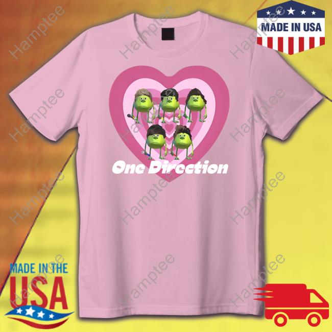 One Direction Mike Wazowski Tee Shirt One Direction Mike Wazowski Tee Shirt