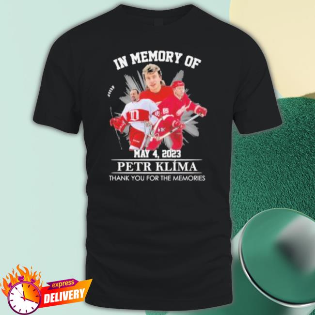 In Memory Of May 4 2023 Petr Klima Thank You For The Memories Signature shirt In Memory Of May 4 2023 Petr Klima Thank You For The Memories Signature shirt