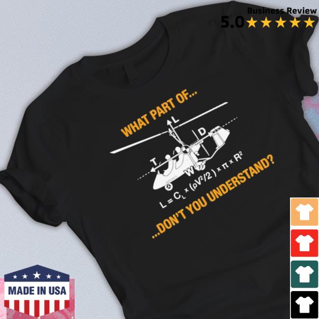 Official Gyrocopter Lift Equation Pilots Hoodie Official Gyrocopter Lift Equation Pilots Hoodie