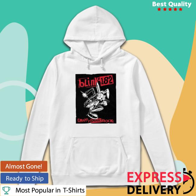 Official Blink-182 Crappy Punk Rock Punk Bunny 2023 shirt, hoodie, tank top, sweater and long sleeve t-shirt Official Blink-182 Crappy Punk Rock Punk Bunny 2023 shirt, hoodie, tank top, sweater and long sleeve t-shirt
