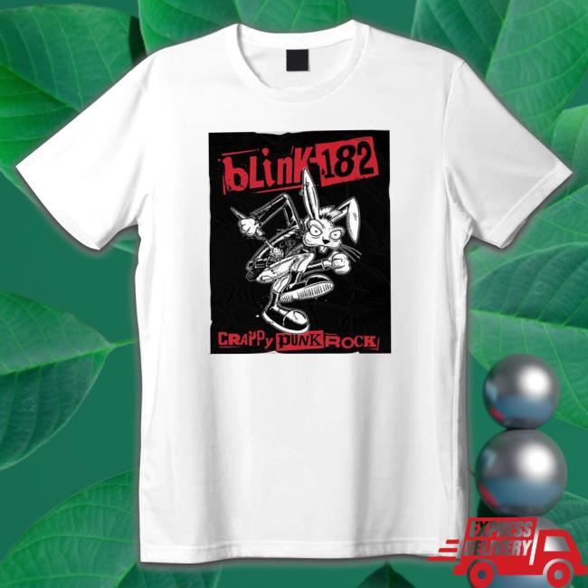 Official Blink-182 Crappy Punk Rock Punk Bunny 2023 shirt, hoodie, tank top, sweater and long sleeve t-shirt Official Blink-182 Crappy Punk Rock Punk Bunny 2023 shirt, hoodie, tank top, sweater and long sleeve t-shirt