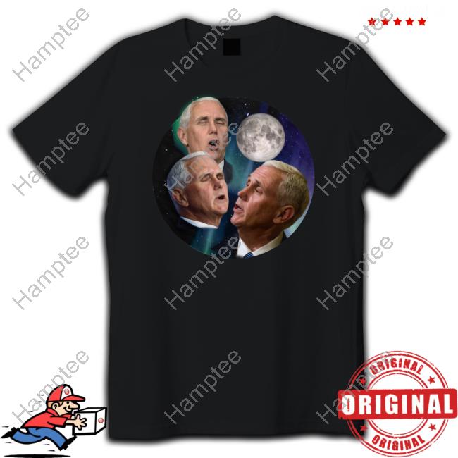 Official Mike Pence Three Pence Moon Tee Shirt Brent Terhune Official Mike Pence Three Pence Moon Tee Shirt Brent Terhune