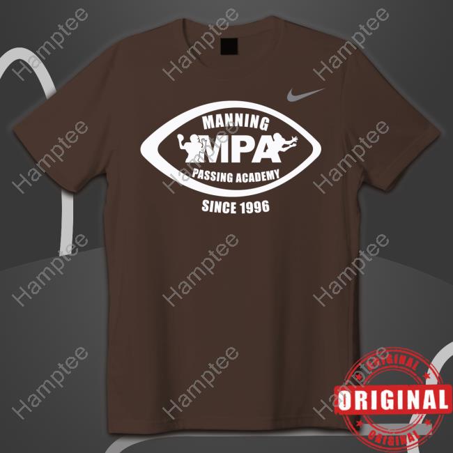 Manning Mpa Passacademy Since 1996 Tee Manning Mpa Passacademy Since 1996 Tee