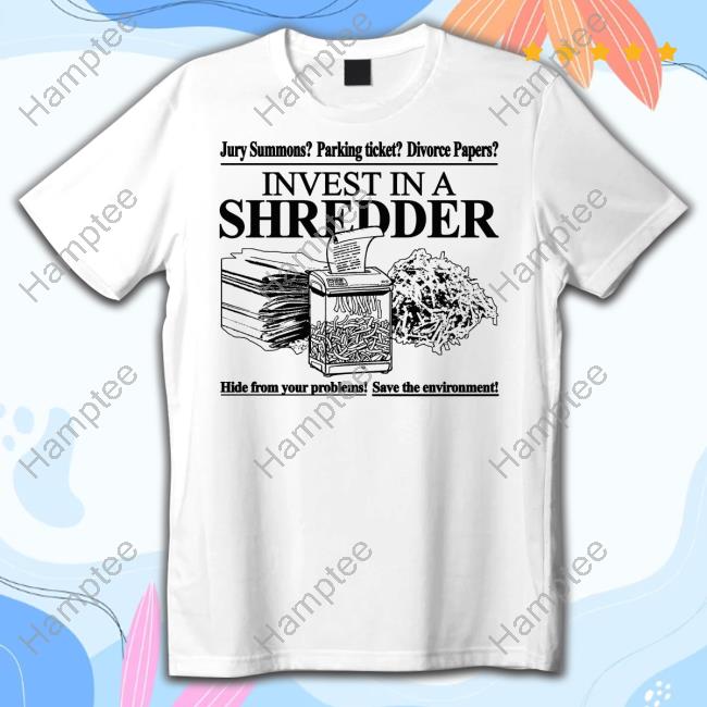 Jury Summons Parking Ticket Divorce Papers Invest In A Shredder Hide From Your Problems Save The Environment Hoodied Sweatshirt Jury Summons Parking Ticket Divorce Papers Invest In A Shredder Hide From Your Problems Save The Environment Hoodied Sweatshirt