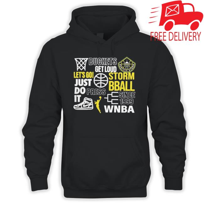 Seattle Storm Shop Basketball Verb Shirt Seattle Storm Shop Basketball Verb Shirt