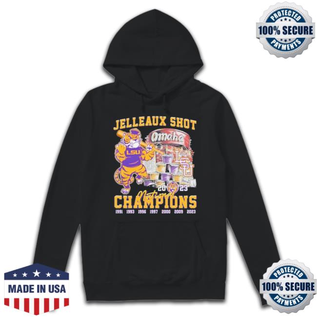 Lsu Tigers Jelleaux Shot Omaha National Champions 2023 shirt Lsu Tigers Jelleaux Shot Omaha National Champions 2023 shirt