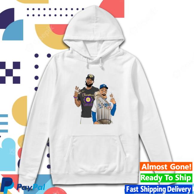Lebron James X Mookie Betts Los Angeles Is The City Of Champions shirt, hoodie, tank top, sweater and long sleeve t-shirt Lebron James X Mookie Betts Los Angeles Is The City Of Champions shirt, hoodie, tank top, sweater and long sleeve t-shirt