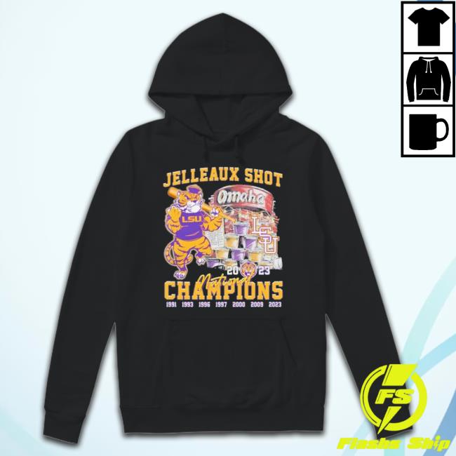 Lsu Tigers Jelleaux Shot Omaha National Champions 2023 shirt Lsu Tigers Jelleaux Shot Omaha National Champions 2023 shirt