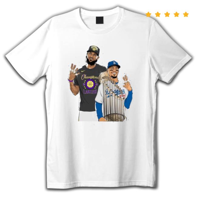 Lebron James X Mookie Betts Los Angeles Is The City Of Champions shirt, hoodie, tank top, sweater and long sleeve t-shirt Lebron James X Mookie Betts Los Angeles Is The City Of Champions shirt, hoodie, tank top, sweater and long sleeve t-shirt