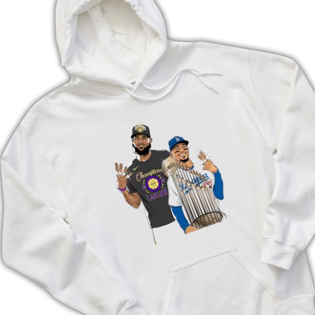 Lebron James X Mookie Betts Los Angeles Is The City Of Champions shirt, hoodie, tank top, sweater and long sleeve t-shirt Lebron James X Mookie Betts Los Angeles Is The City Of Champions shirt, hoodie, tank top, sweater and long sleeve t-shirt