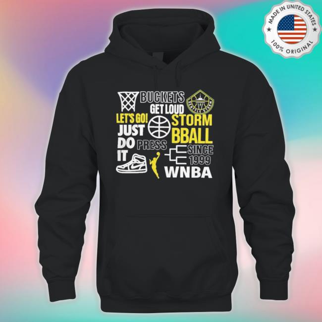 Seattle Storm Shop Basketball Verb Shirt Seattle Storm Shop Basketball Verb Shirt