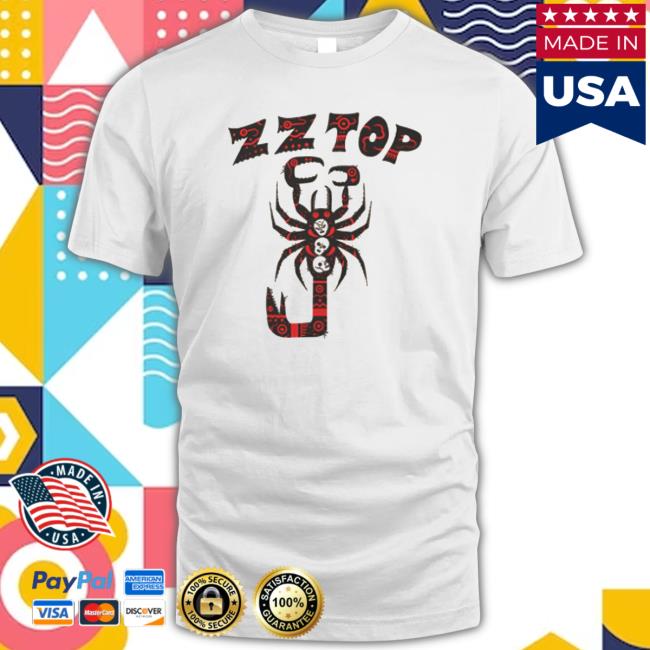 Official Zz Top Merch Scorpion T-Shirt Official Zz Top Merch Scorpion T-Shirt